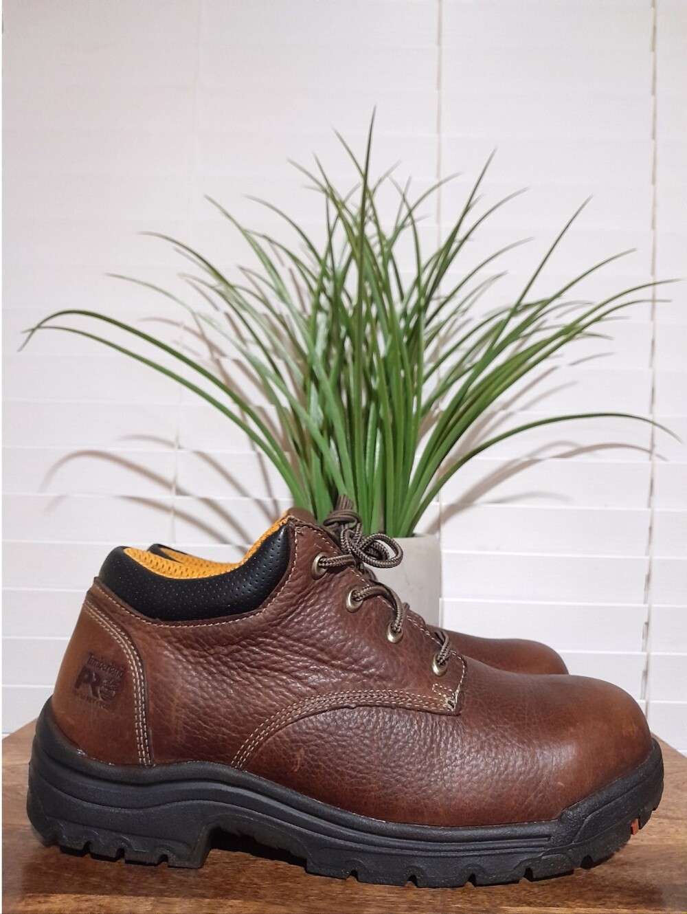 Timberland Titan Casual Alloy Toe Oxford Work Shoe 10.5W steel toe - Picture 4 of 11